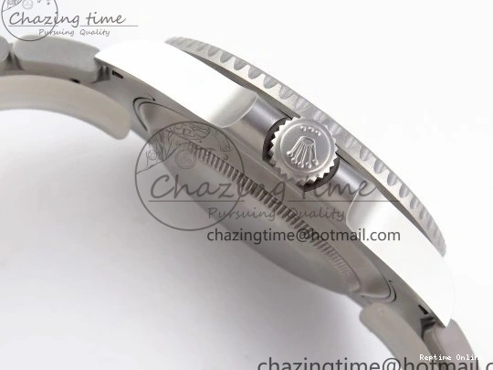 0225 ZeroBulk SUBMARINER DIW SANDBLASTED VSF 1:1 BEST EDITION ORANGE CERAMIC BEZEL ORANGE BLACK DIAL ON SS BRACELET VS 1765